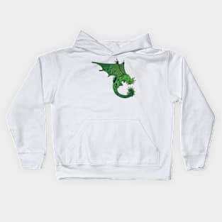 Jungle Hidden Dragon :: Dragons and Dinosaurs Kids Hoodie